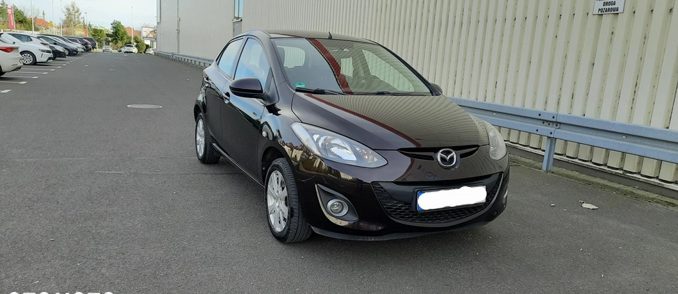 Mazda 2 cena 22900 przebieg: 115000, rok produkcji 2012 z Warszawa małe 191